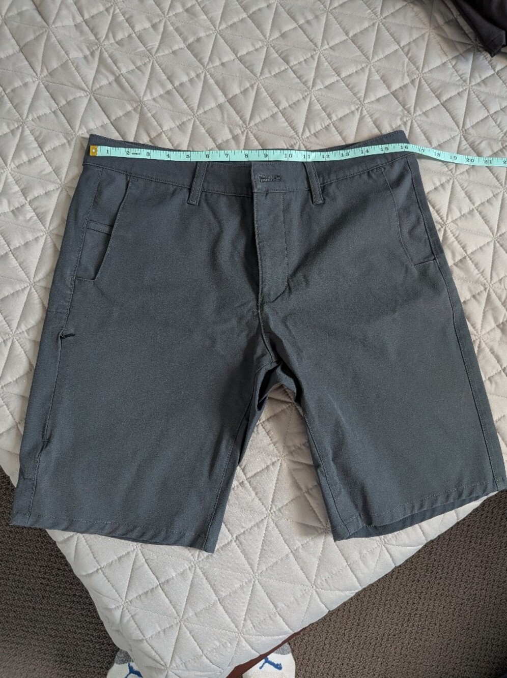 Men's MISSION WORKSHOP STAHL Gray Performance Shorts